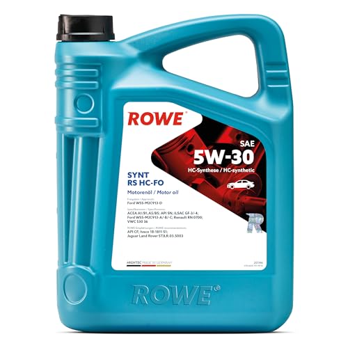 rowe-hightec-synt-rs-sae-5w-30-hc-fo-5-liter-leichtlauf-motoren-l-f-r-otto-und-d image 7