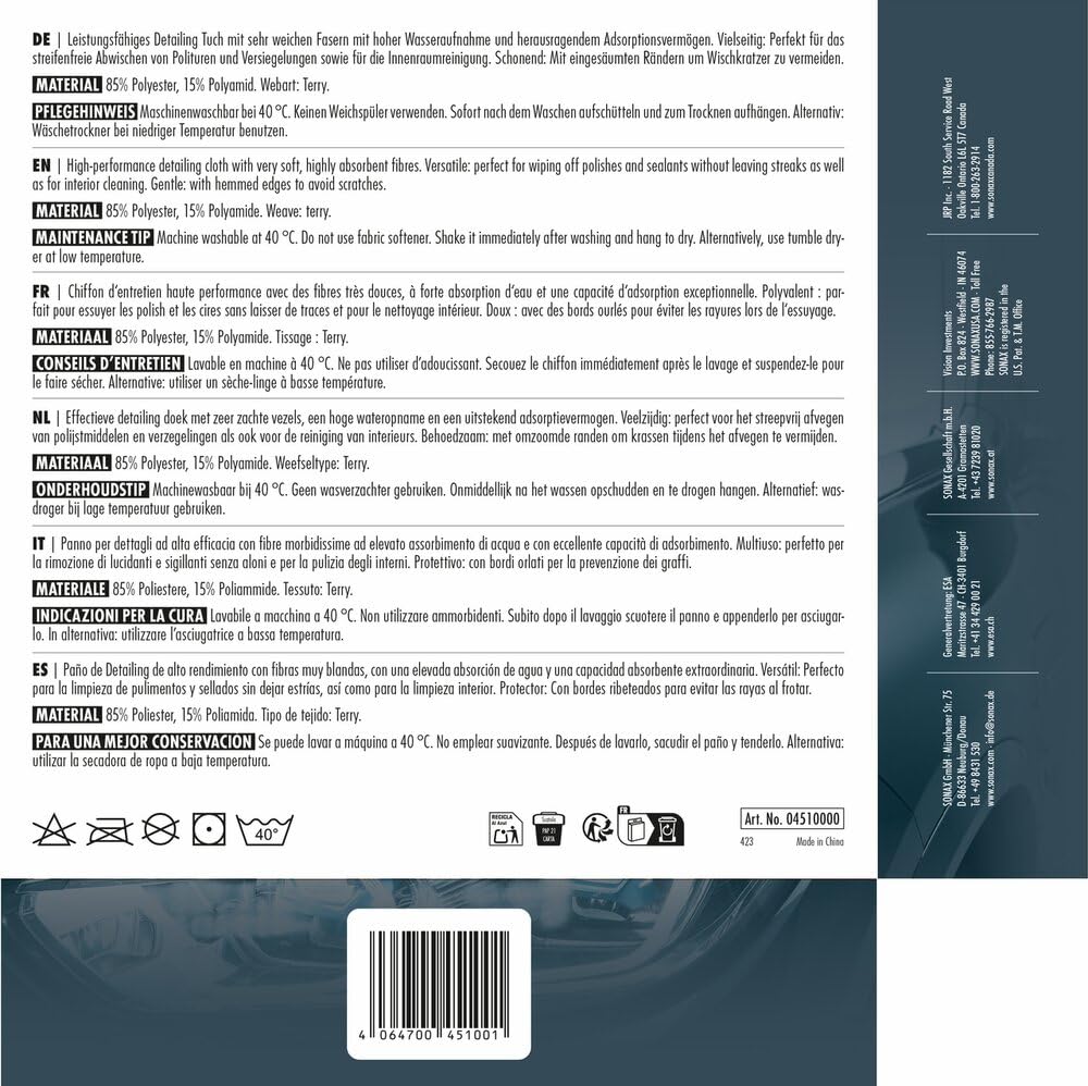 sonax-microfasertuch-soft-touch-detailing-tuch-3-st-ck image 2