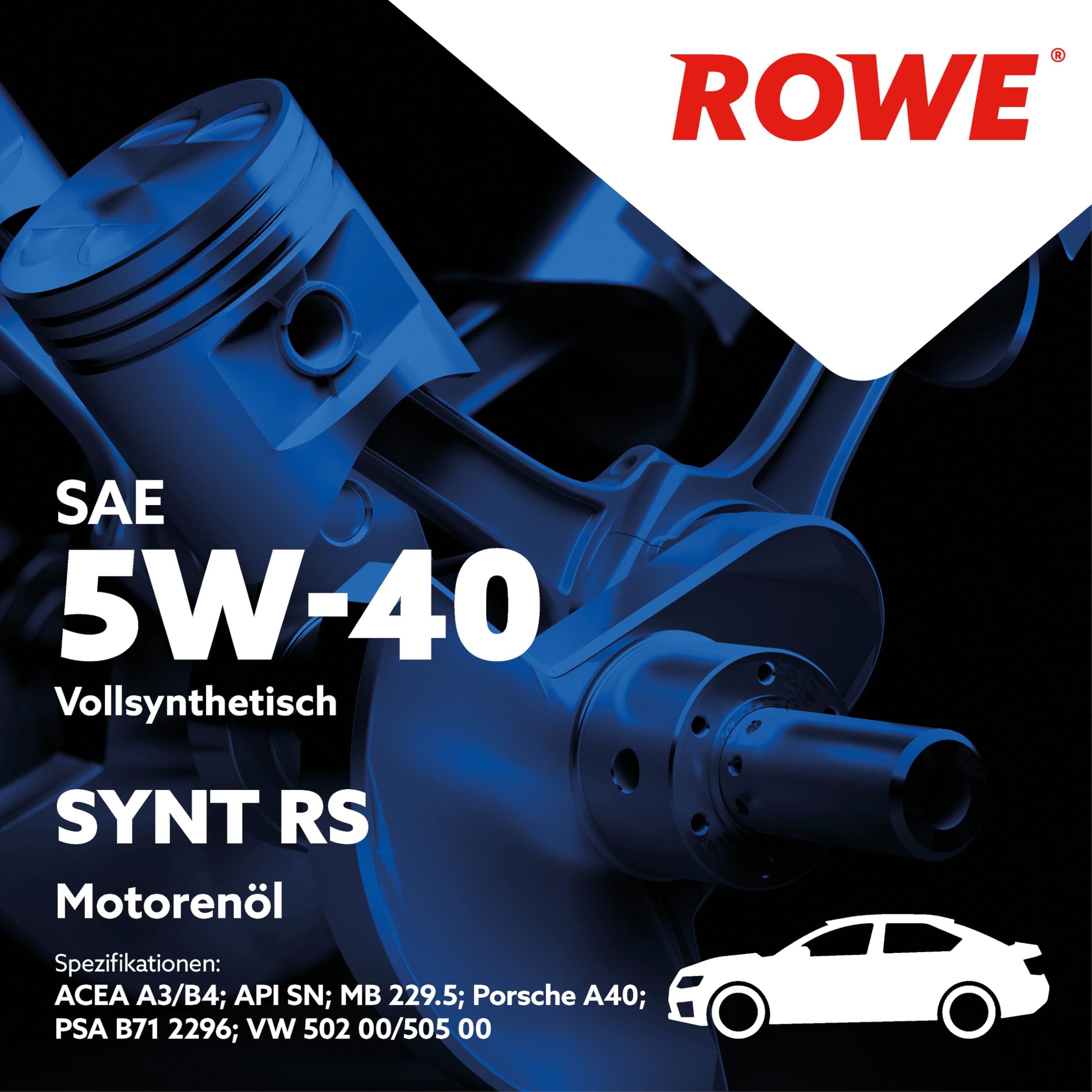 rowe-hightec-synth-rs-sae-5w-40-vollsynthetisches-motor-l-5-liter image 2