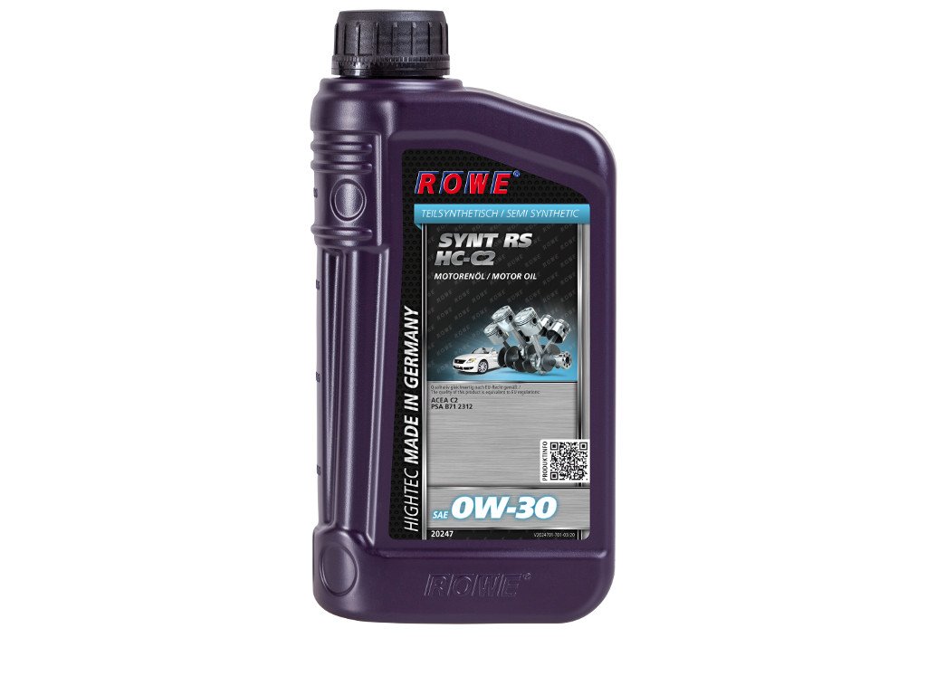 rowe-hightec-synt-rs-sae-0w-30-hc-c2-motor-l-6-liter-5l-1l-made-in-germany image 3