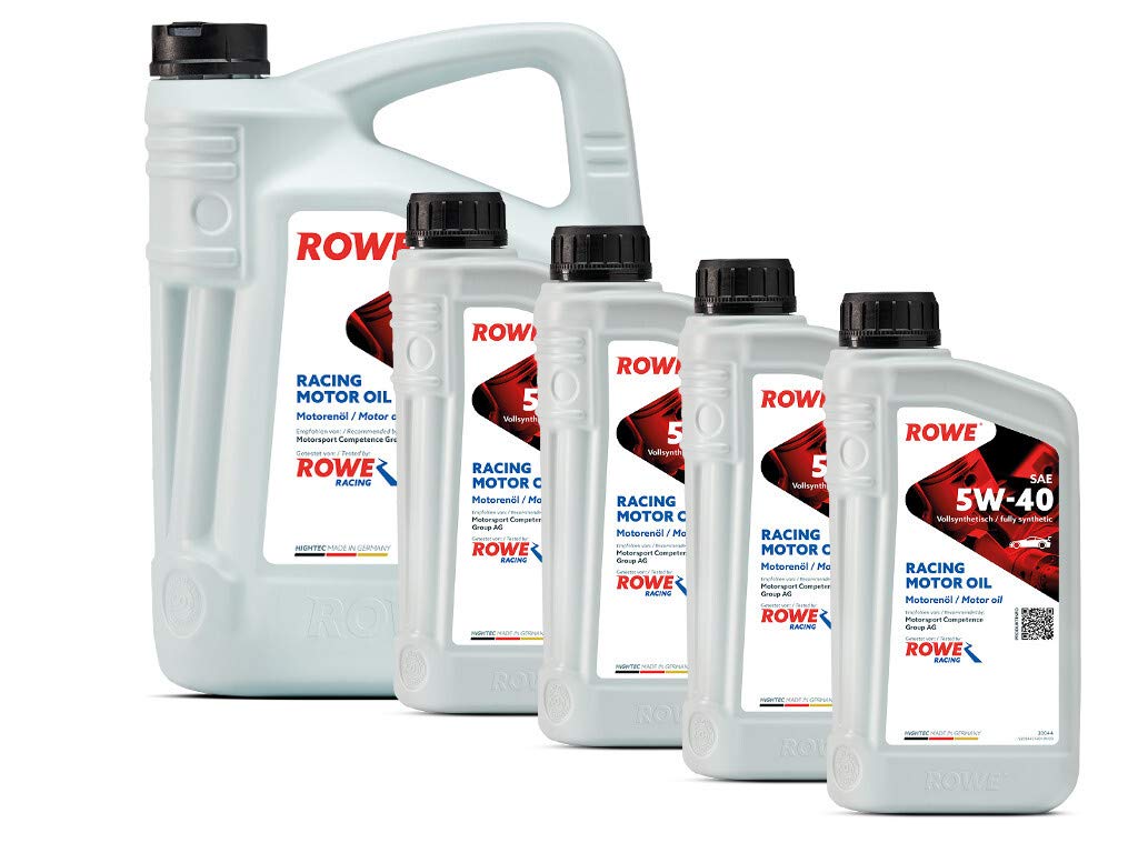 rowe-hightec-racing-motor-oil-sae-5w-40-9-liter-5l-4l-vollsynthetik image 1