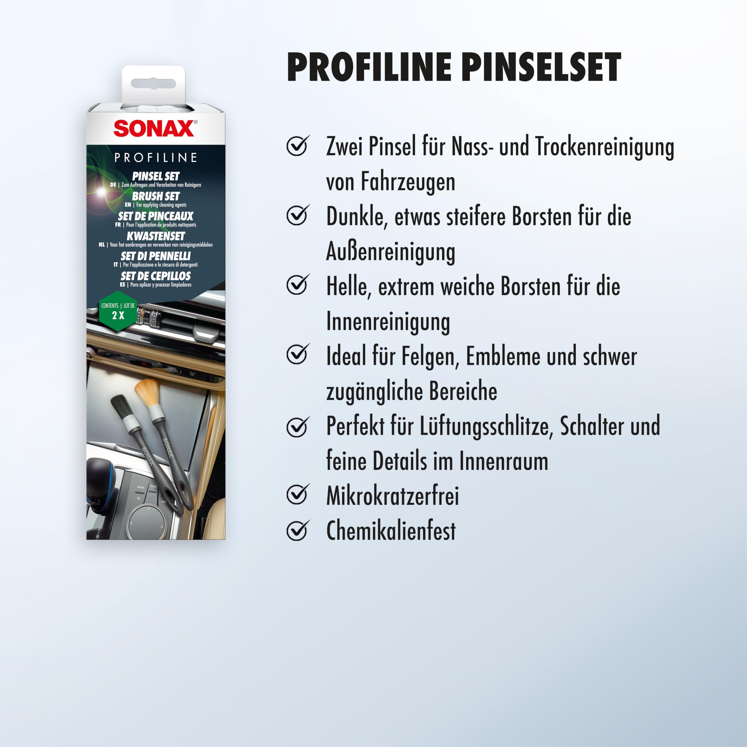 sonax-profiline-pinselset-2-teilig-f-r-innen-und-au-enreinigung image 3