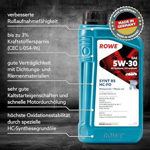 rowe-hightec-synt-rs-sae-5w-30-hc-fo-1-liter-motor-l image 8