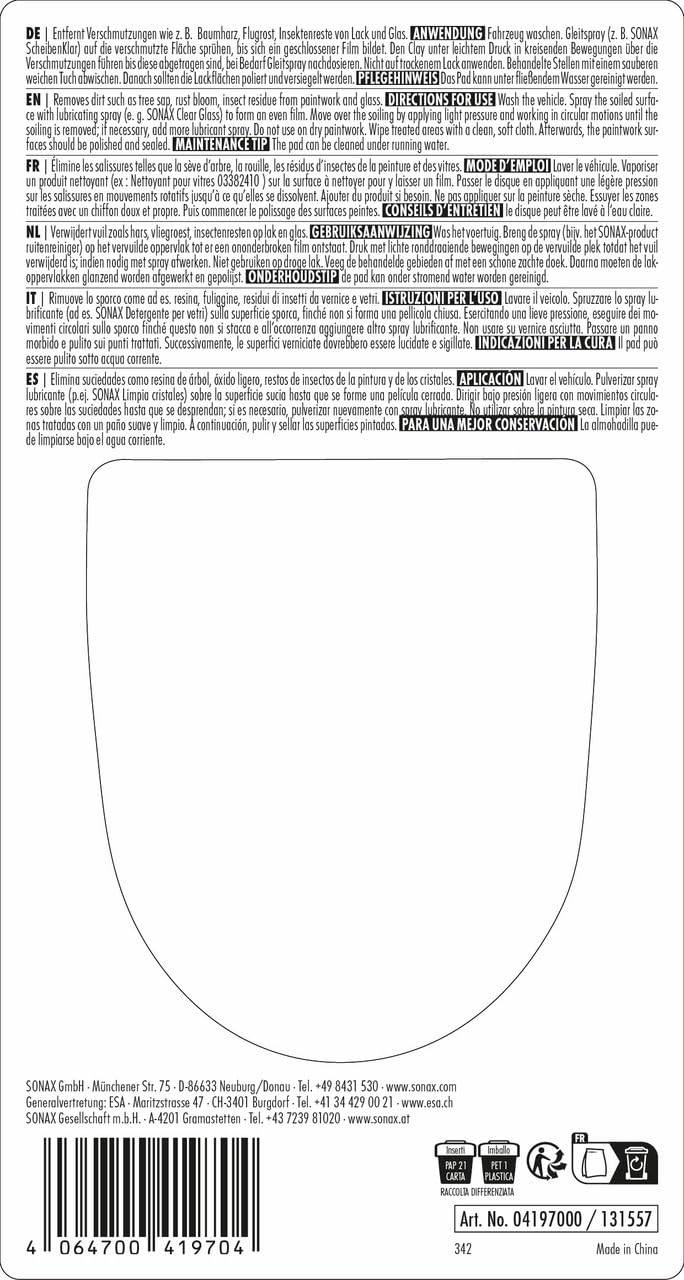 sonax-clay-ball-lackreinigungsball-1-st-ck image 2
