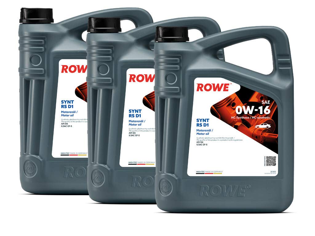 rowe-hightec-synt-rs-d1-sae-0w-16-motor-l-3x5l-15-liter-f-r-hybrid-und-benzinfah image 1