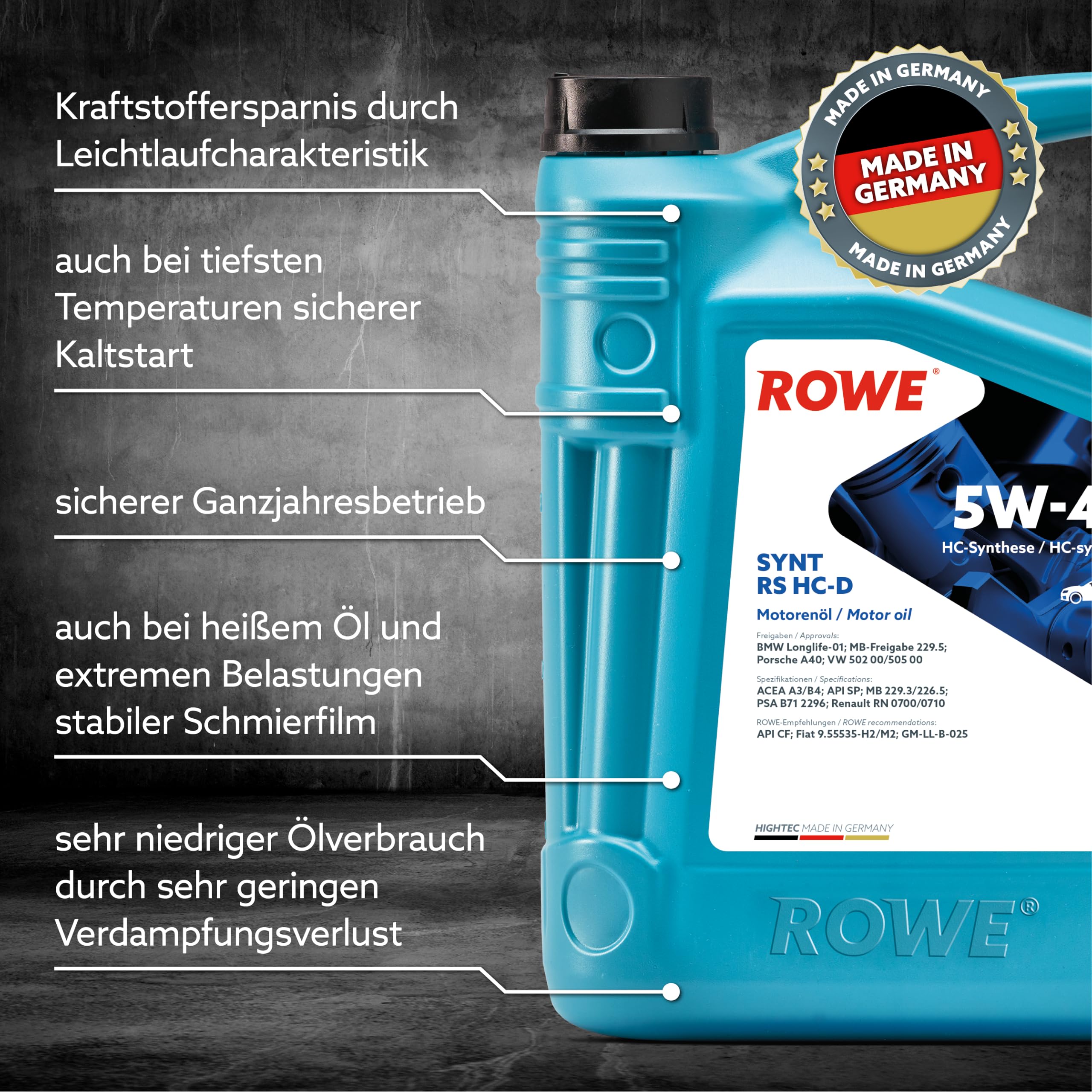 rowe-hightec-synt-rs-hc-d-sae-5w-40-5-liter-motoren-l image 3