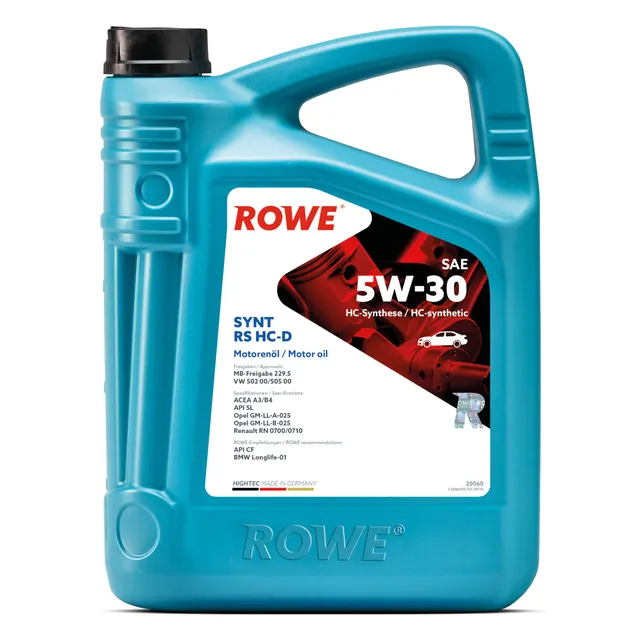rowe-hightec-synt-rs-hc-d-sae-5w-30-leichtlauf-motor-l-5-liter image 1