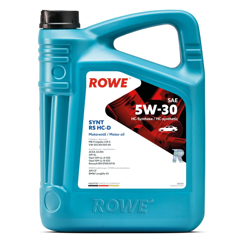 rowe-hightec-synt-rs-hc-d-sae-5w-30-leichtlauf-motor-l-5-liter image 1