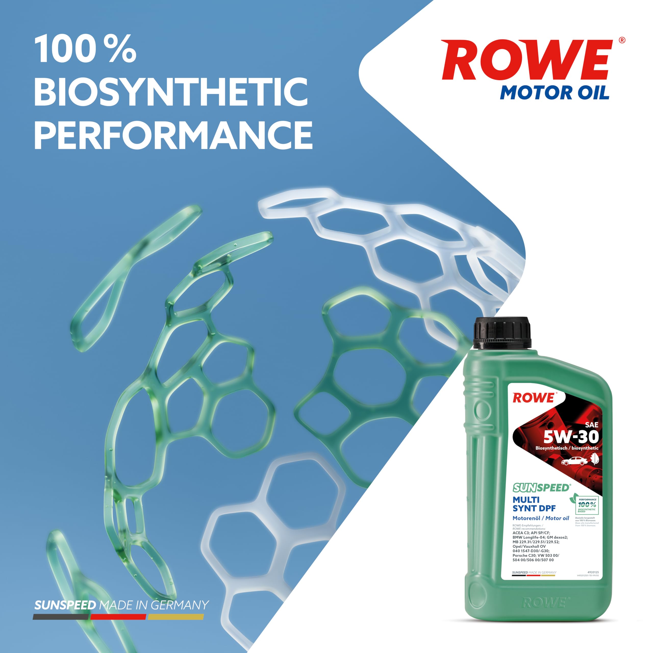 rowe-sunspeed-multi-synt-dpf-sae-5w-30-1-liter-biosynthetisches-mehrbereichs-mot image 4