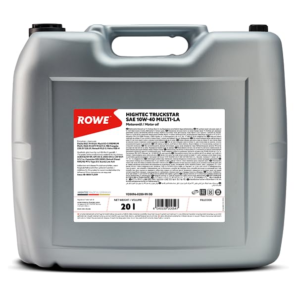 rowe-hightec-truckstar-sae-10w-40-multi-la-20-liter-low-saps-shpd-motoren-l-f-r- image 1
