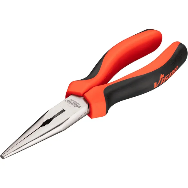 vigor-v6502-200-flachrundzange-200-mm-245-g-f-r-werkstatt image 1