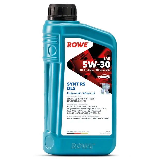 rowe-hightec-synt-rs-dls-sae-5w-30-hc-synthese-motoren-l-1-liter image 1