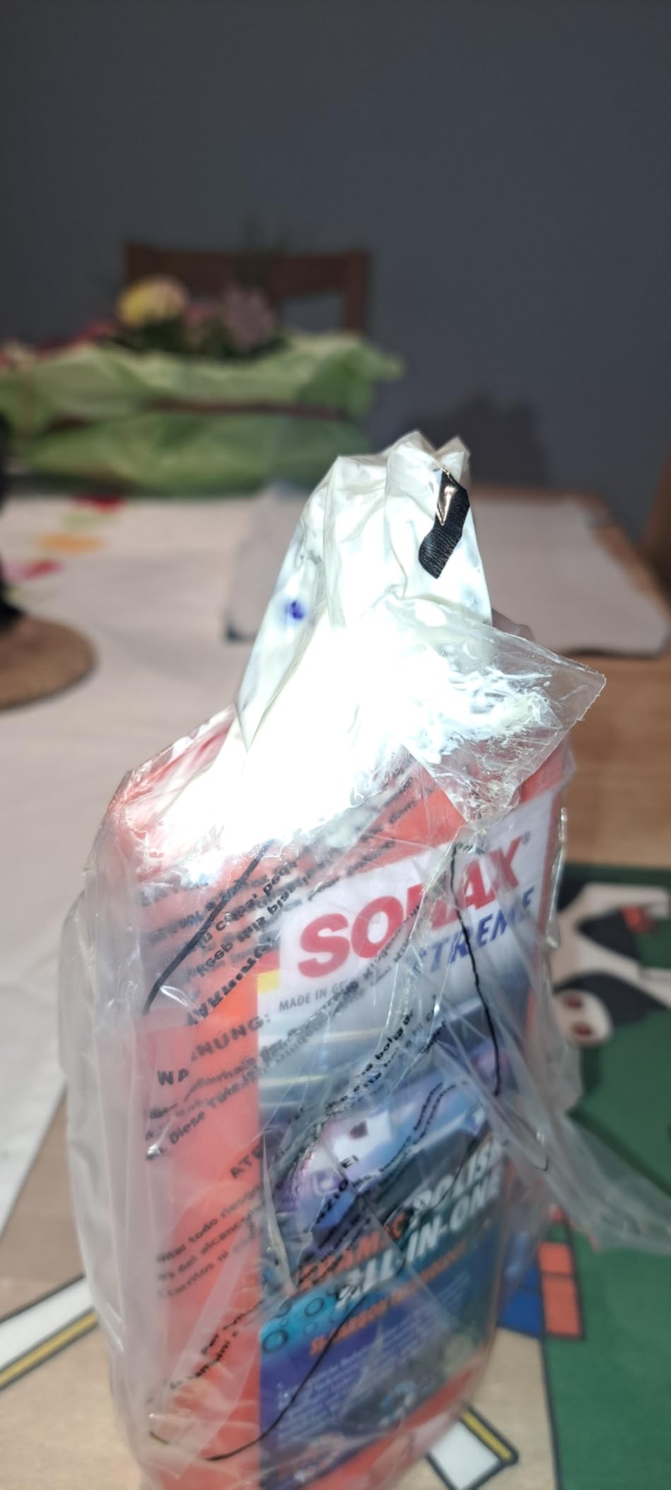 Gute Politur mit kleinen Abstrichen