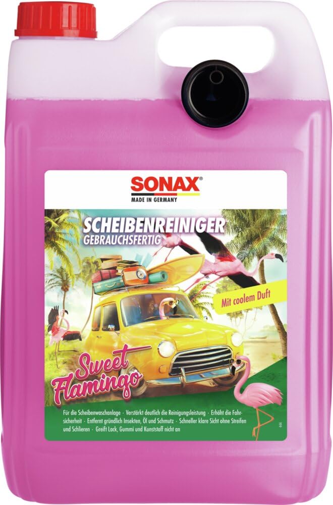 sonax-scheibenreiniger-gebrauchsfertig-sweet-flamingo-5-liter image 1