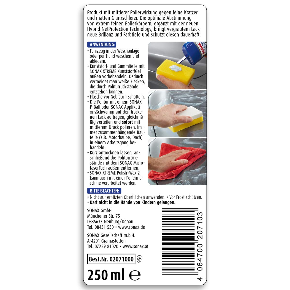 sonax-xtreme-polish-wax-2-hybrid-npt-250-ml-politur-mit-wachs image 2