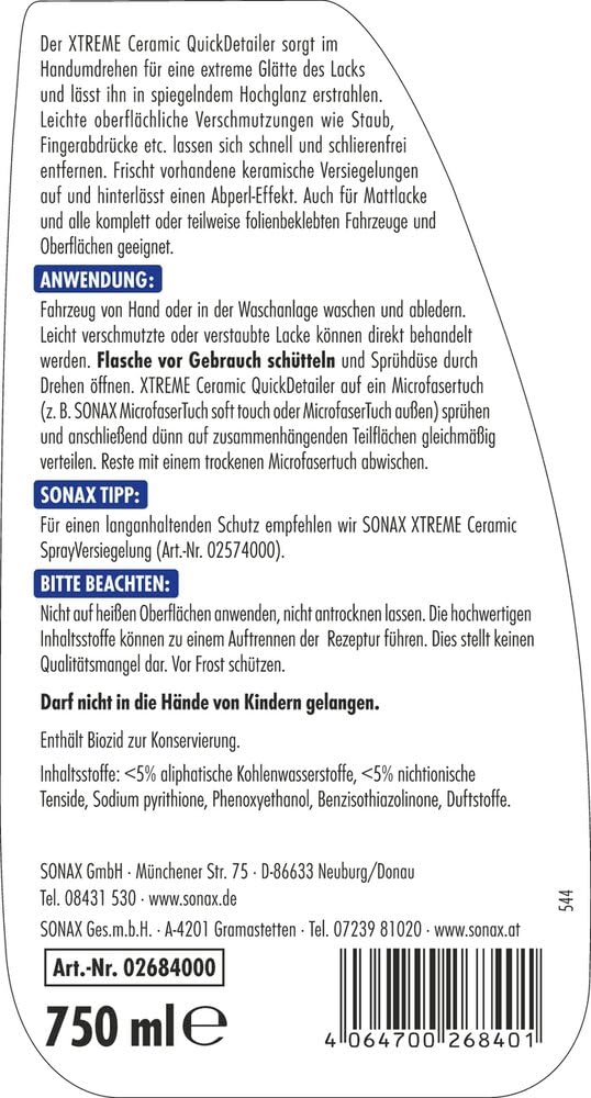 sonax-xtreme-ceramic-quickdetailer-750-ml-detailer-f-r-keramikversiegelung-und-h image 2