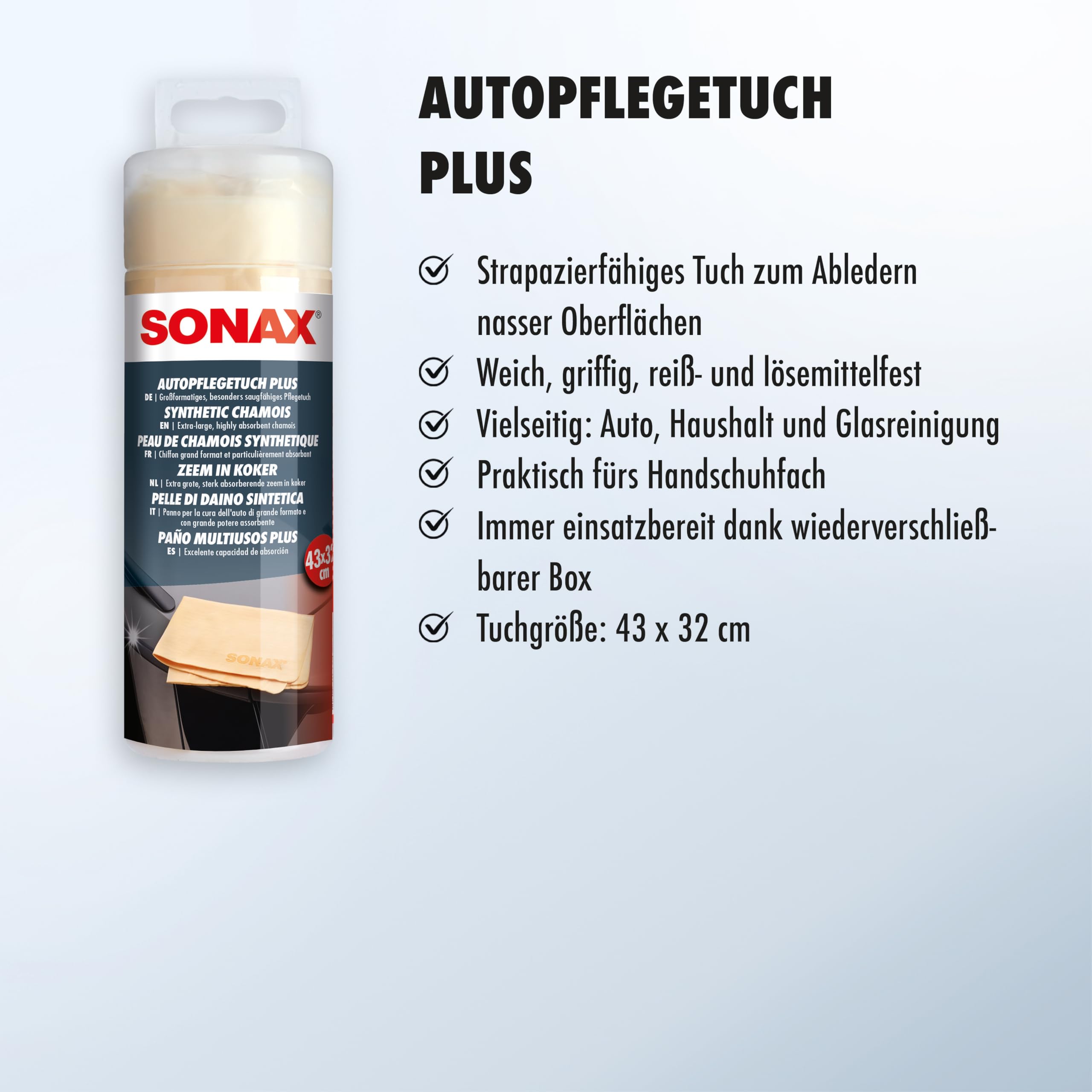 sonax-autopflegetuch-plus-1-st-ck-strapazierf-higes-tuch-zum-abledern-nasser-obe image 3