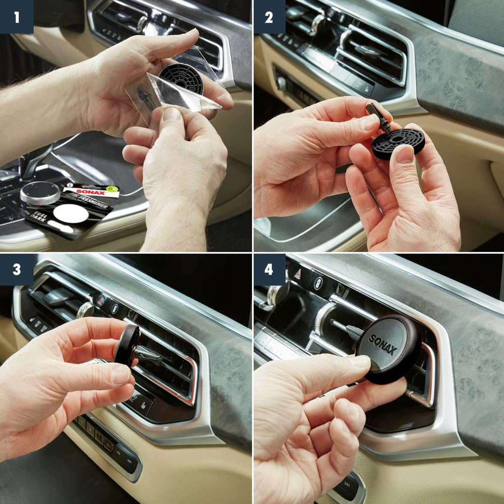 sonax-airfreshener-edeldark-1-st-ck-auto-lufterfrischer-f-r-l-ftungsschlitz image 3