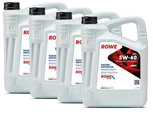 rowe-hightec-racing-motor-oil-sae-5w-40-20-liter-4x5l-profi-gebinde-made-in-germ image 2