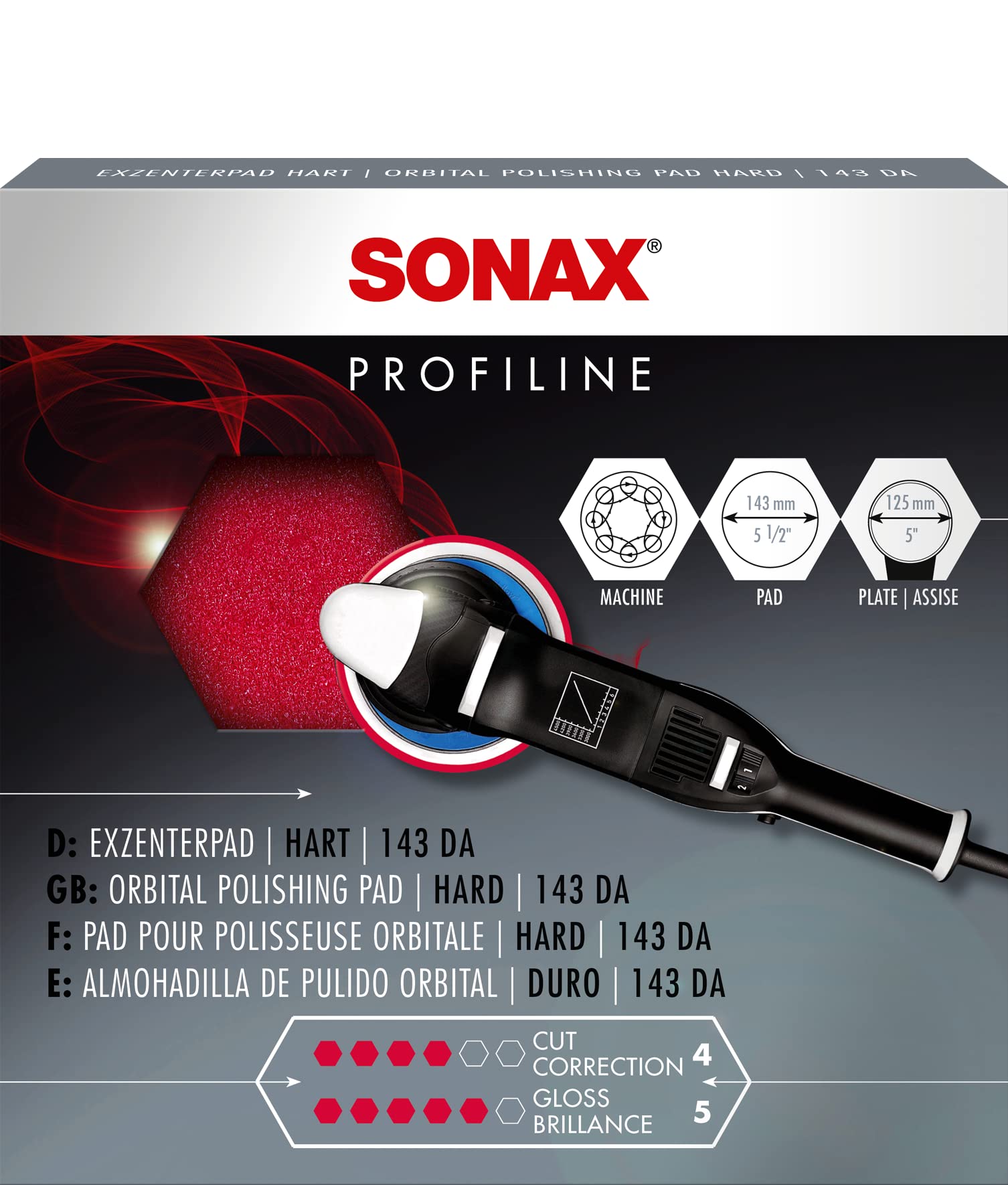 sonax-exzenterpad-hart-143-polierschwamm-f-r-exzenterpoliermaschinen image 2