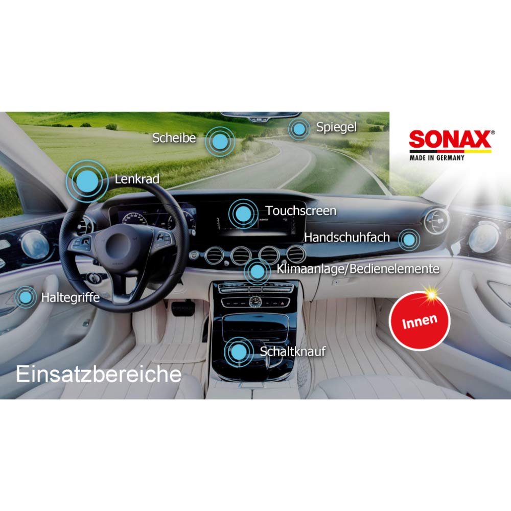 sonax-fl-chendesinfektion-500ml-microfasertuch-gr-n-auto-desinfektions-set image 5