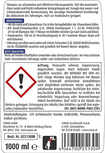 sonax-xtreme-foam-seal-versiegelungsshampoo-1-liter image 8