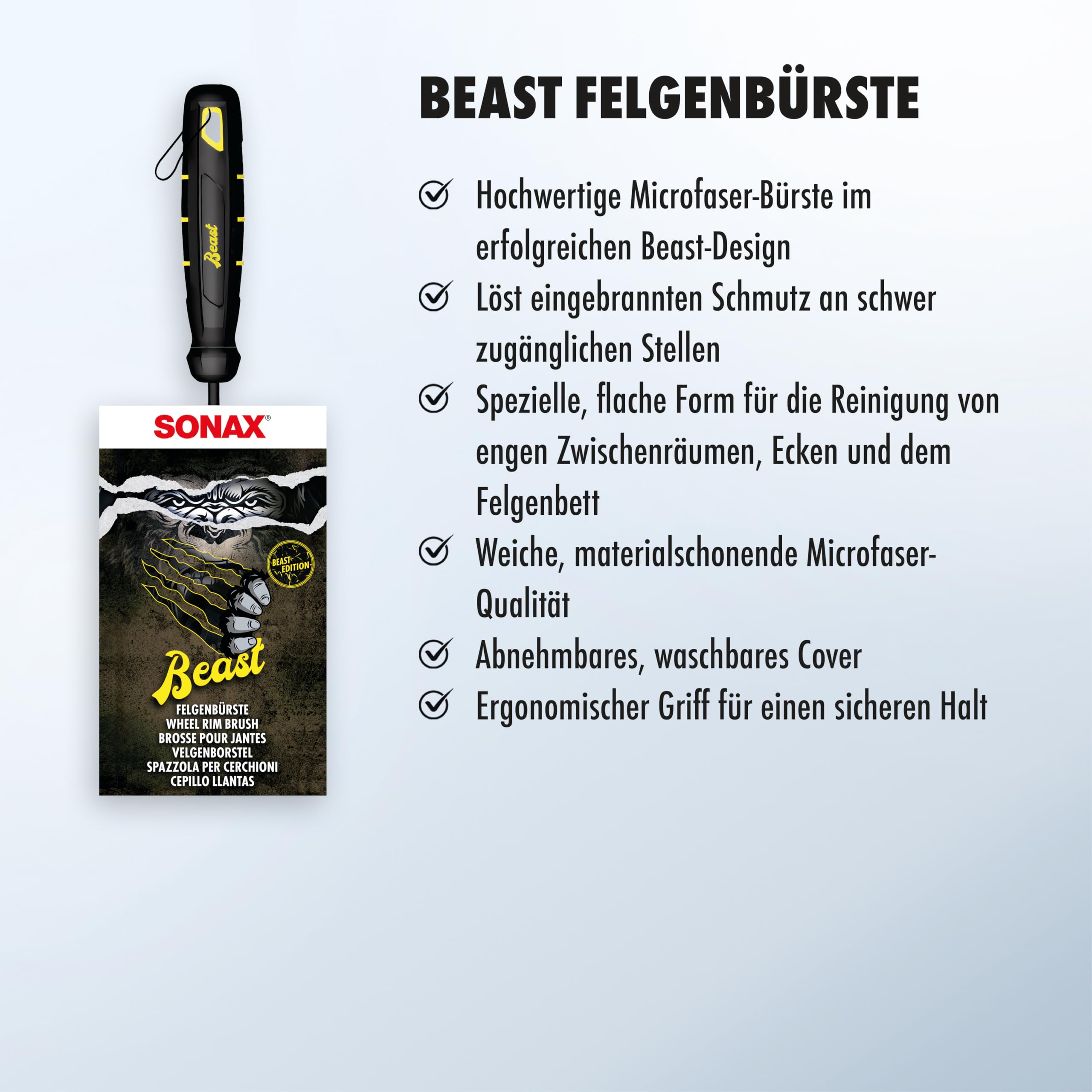 sonax-felgenb-rste-beast-edition-1-st-ck-mit-mikrofaser-cover image 4