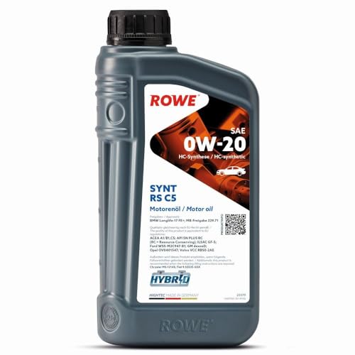 rowe-hightec-synt-rs-c5-sae-0w-20-motor-l-1-liter image 2