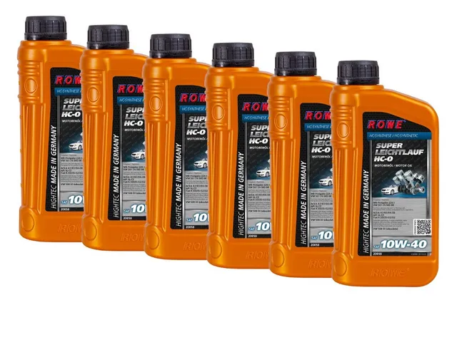 rowe-hightec-super-leichtlauf-hc-o-sae-10w-40-motoren-l-6-liter-6x1l image 1