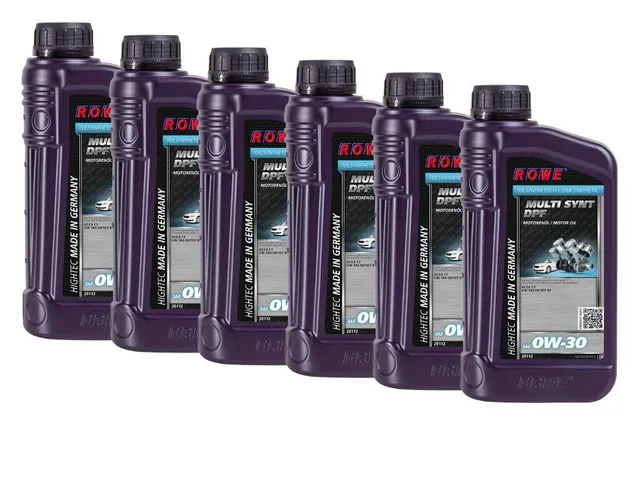rowe-hightec-multi-synt-dpf-sae-0w-30-motor-l-6-liter-6x1l image 1
