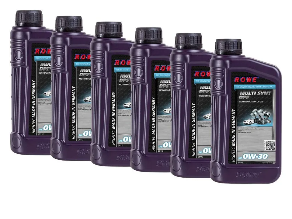 rowe-hightec-multi-synt-dpf-sae-0w-30-motor-l-6-liter-6x1l image 1