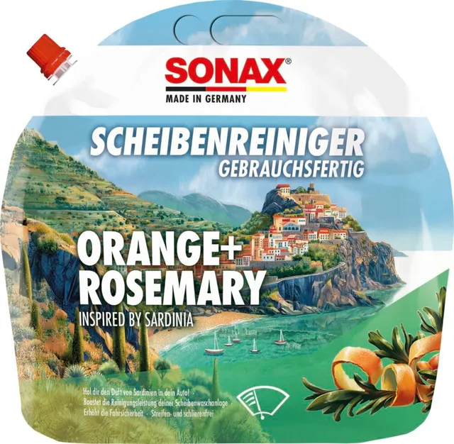 sonax-scheibenreiniger-orange-rosemary-3-liter-gebrauchsfertig image 1