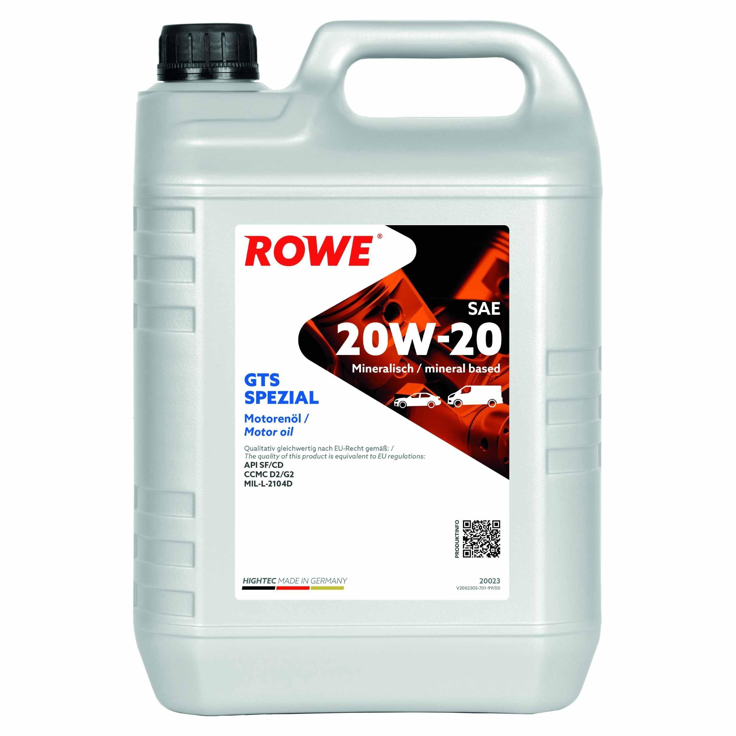 rowe-hightec-gts-spezial-sae-20w-20-motor-l-20-liter image 2
