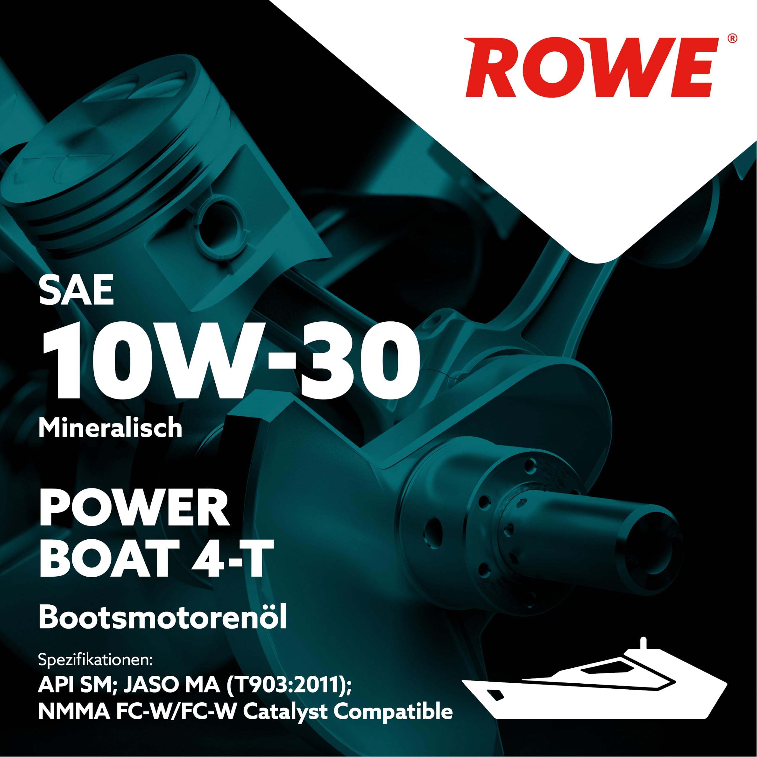 rowe-hightec-power-boat-4-t-sae-10w-30-motor-l-5-liter-hochleistungs-l-f-r-4-tak image 2