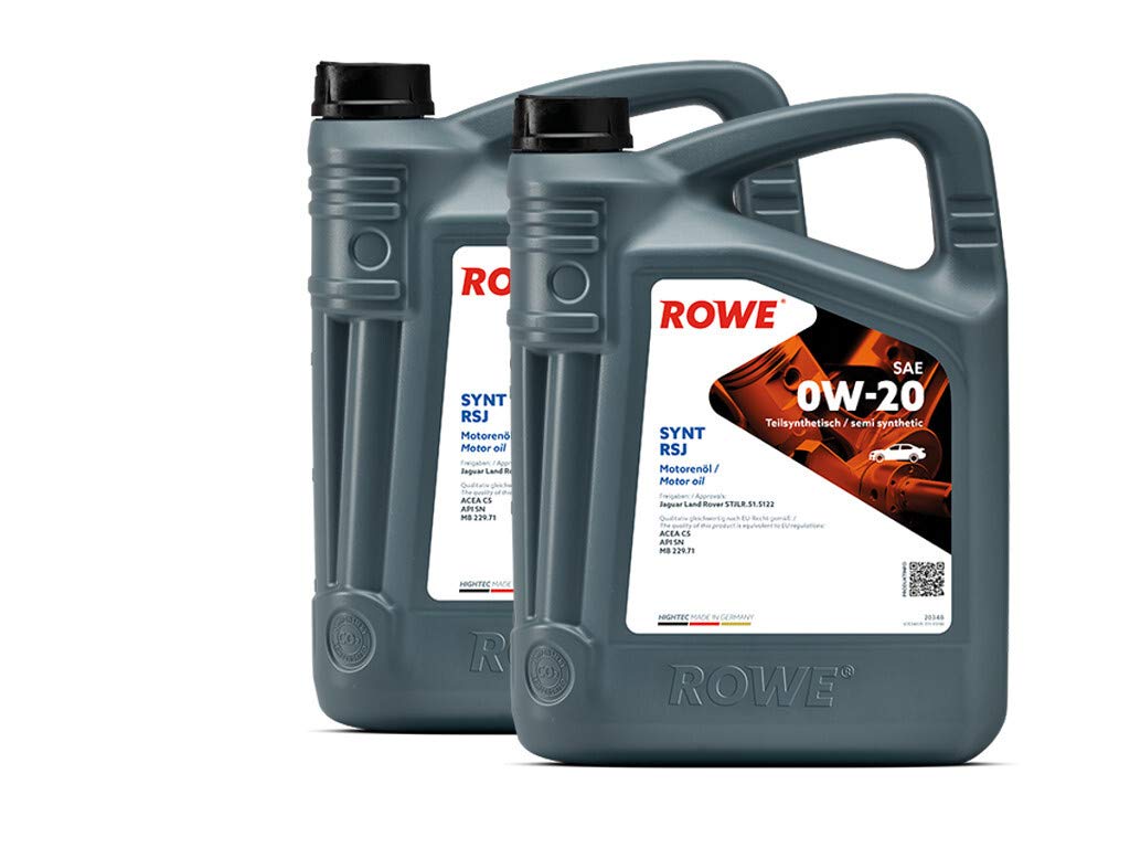 rowe-hightec-synt-rsj-sae-0w-20-motor-l-10-liter-2x5l-f-r-otto-und-hybridmotoren image 1