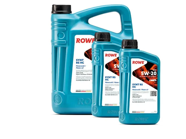 rowe-hightec-synt-rs-hc-sae-5w-20-motor-l-7-liter-5l-2l-made-in-germany image 1