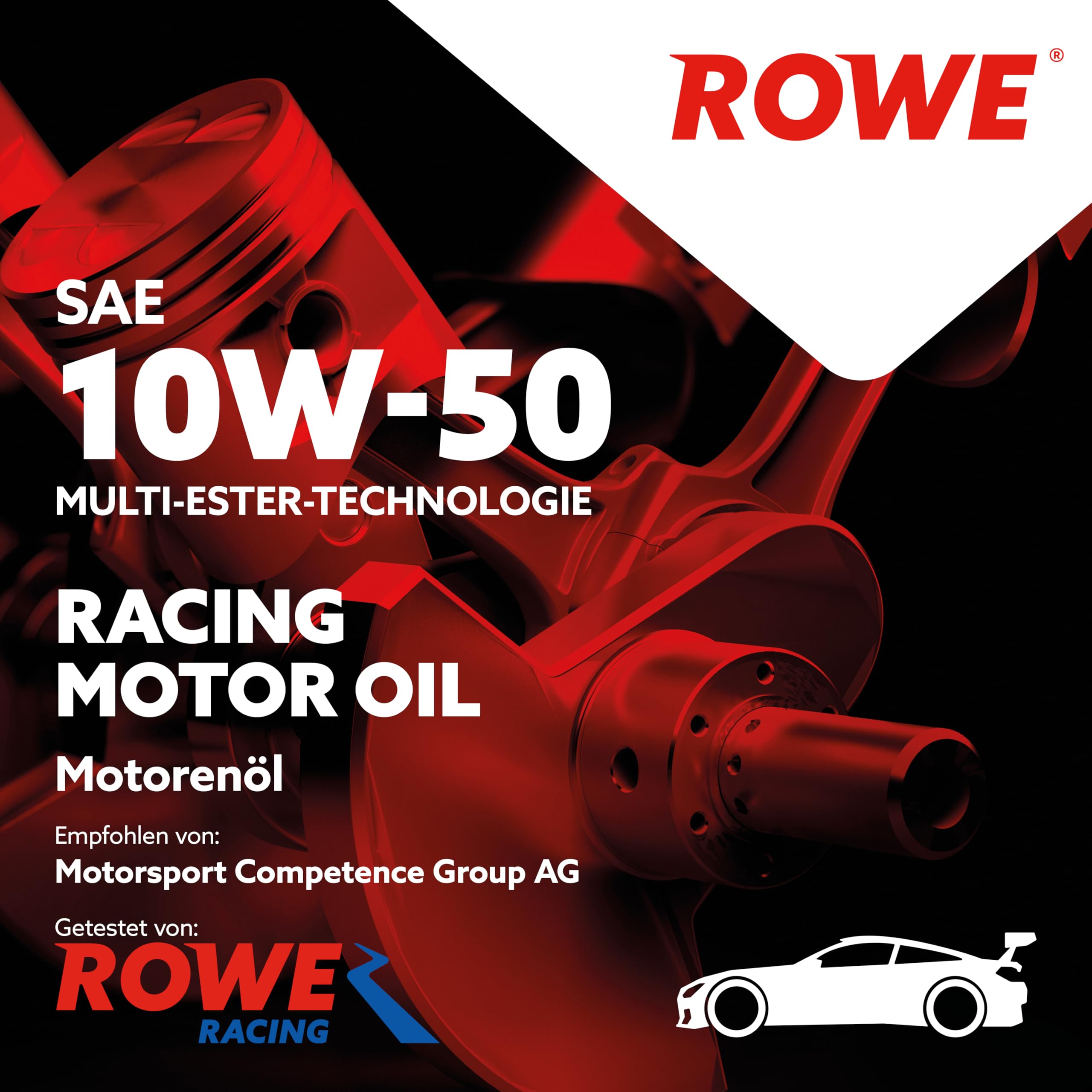 rowe-hightec-racing-motor-oil-sae-10w-50-1-liter-vollsynthetisches-motoren-l-mit image 2