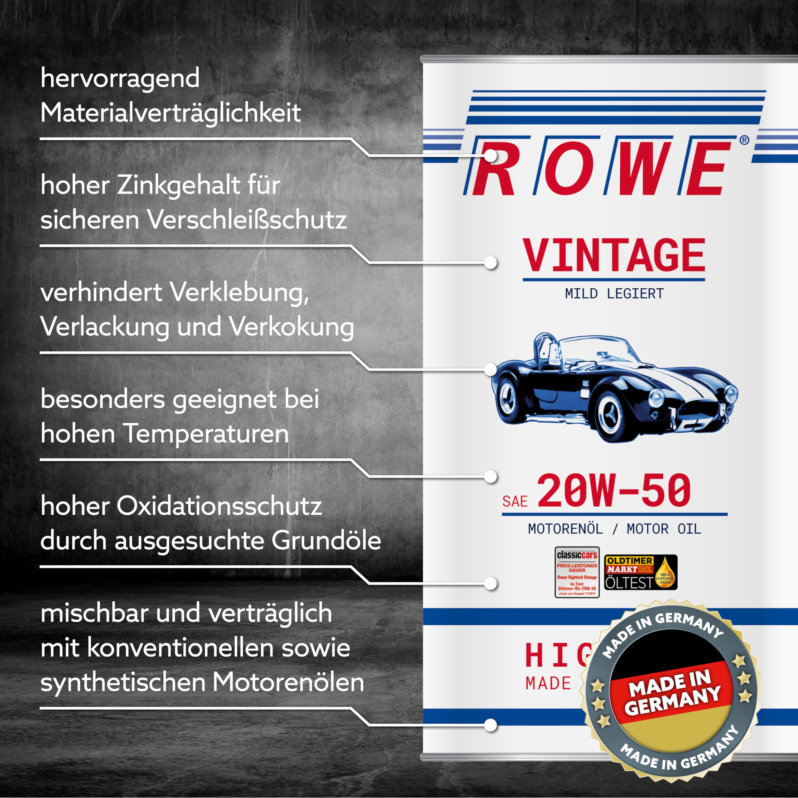 rowe-hightec-vintage-sae-20w-50-mild-legiert-motoren-l-5-liter image 3