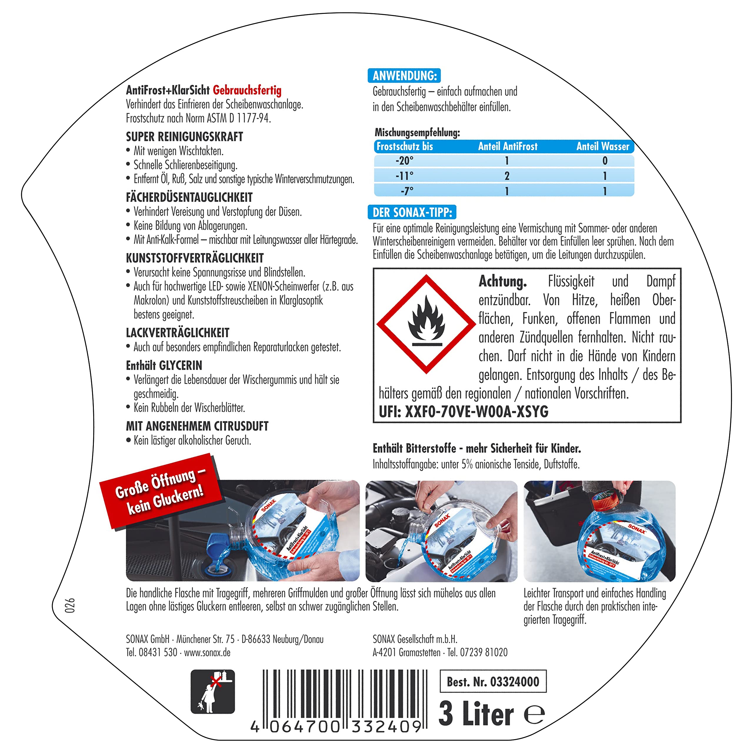 sonax-antifrost-klarsicht-gebrauchsfertig-bis-20-c-3-liter image 2