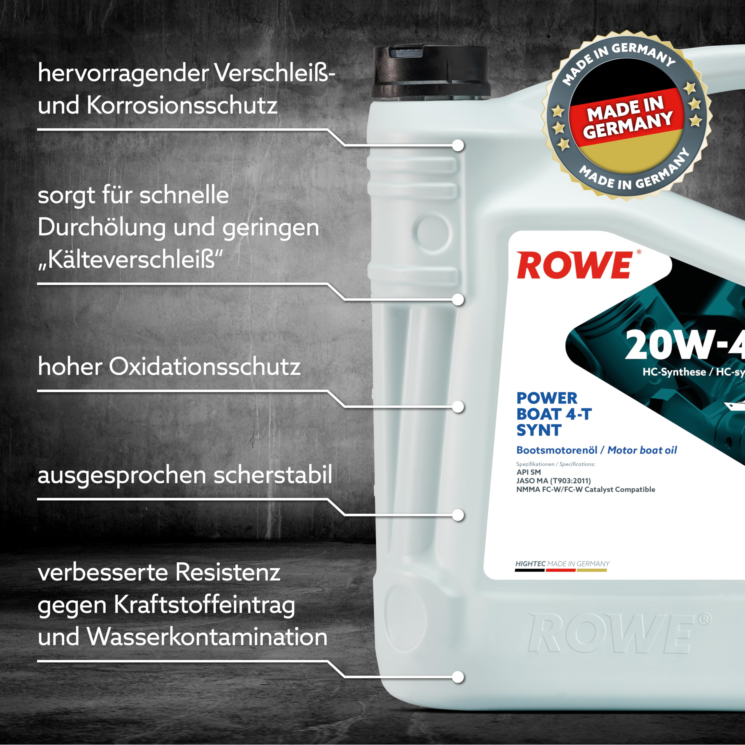 rowe-hightec-power-boat-4-t-sae-20w-40-synt-motor-l-5-liter image 3