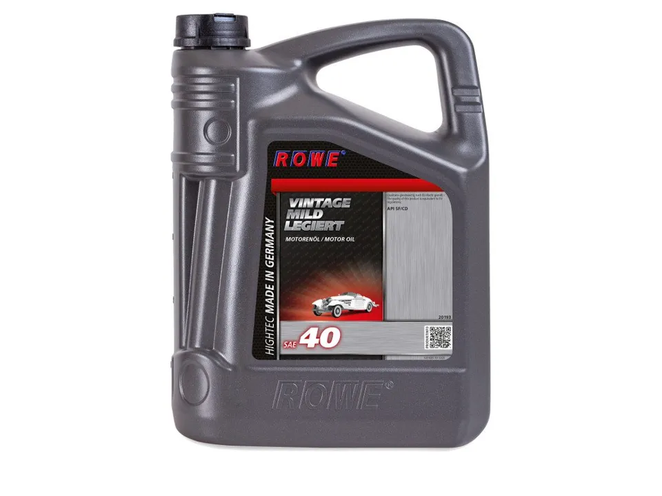 rowe-hightec-vintage-sae-40-mild-legiert-einbereichs-motoren-l-20-liter-f-r-oldt image 1