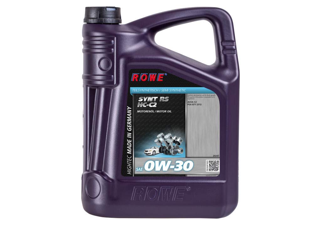 rowe-hightec-synt-rs-sae-0w-30-hc-c2-motoren-l-5-liter image 1