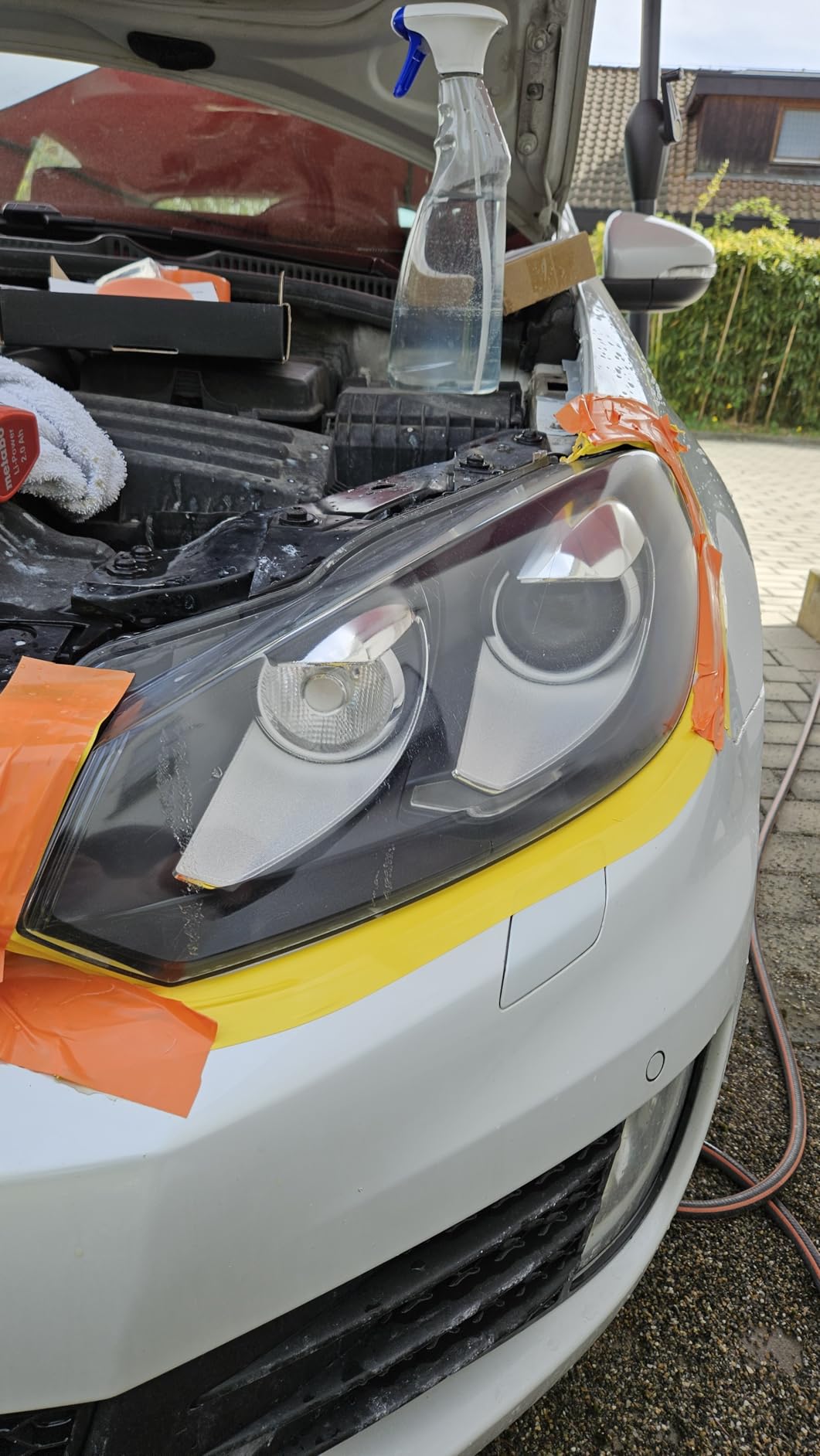 Nicht für starke Vergilbung