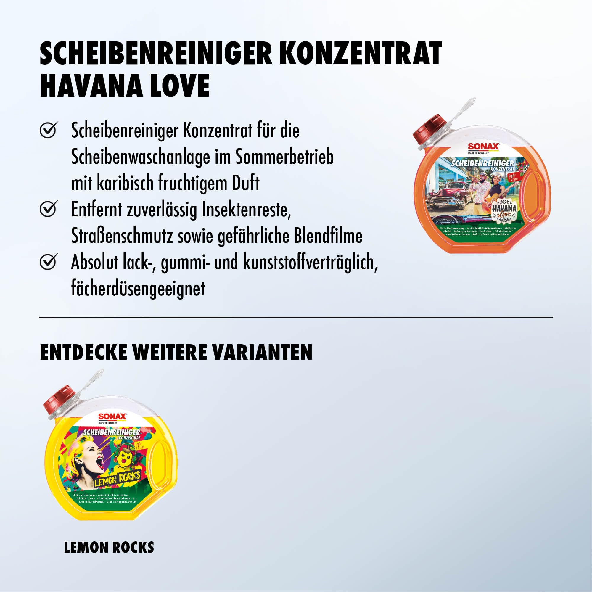 sonax-scheibenreiniger-konzentrat-havana-love-3-liter-sommer-scheibenwaschanlage image 3