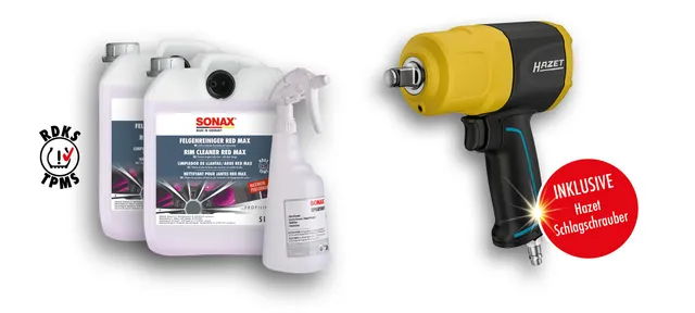 sonax-felge-technik-paket-2x-felgenreiniger-red-max-1x-spr-hboy-und-1x-hazet-sch image 1