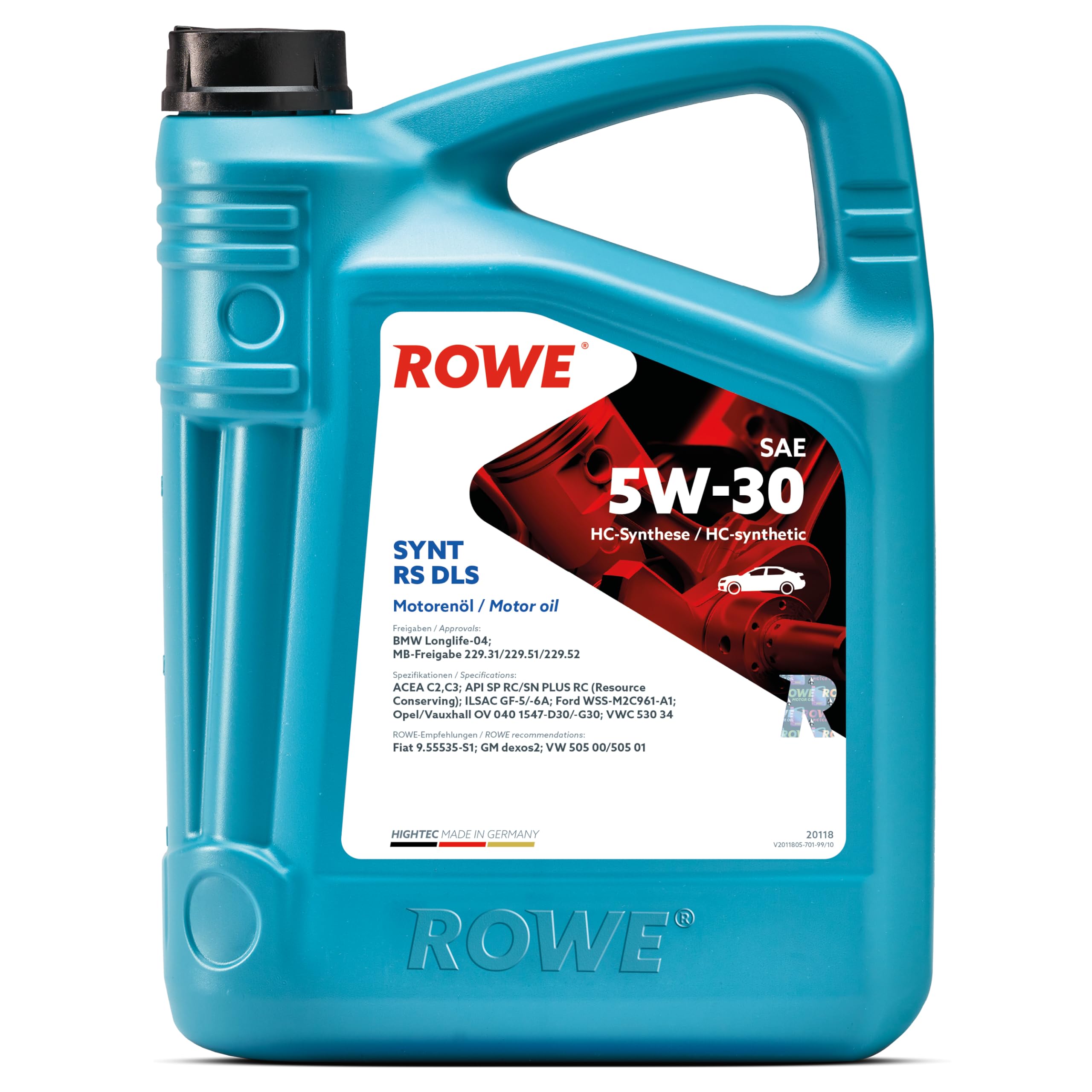 rowe-hightec-synt-rs-5w-30-dls-60-liter-motor-l image 3