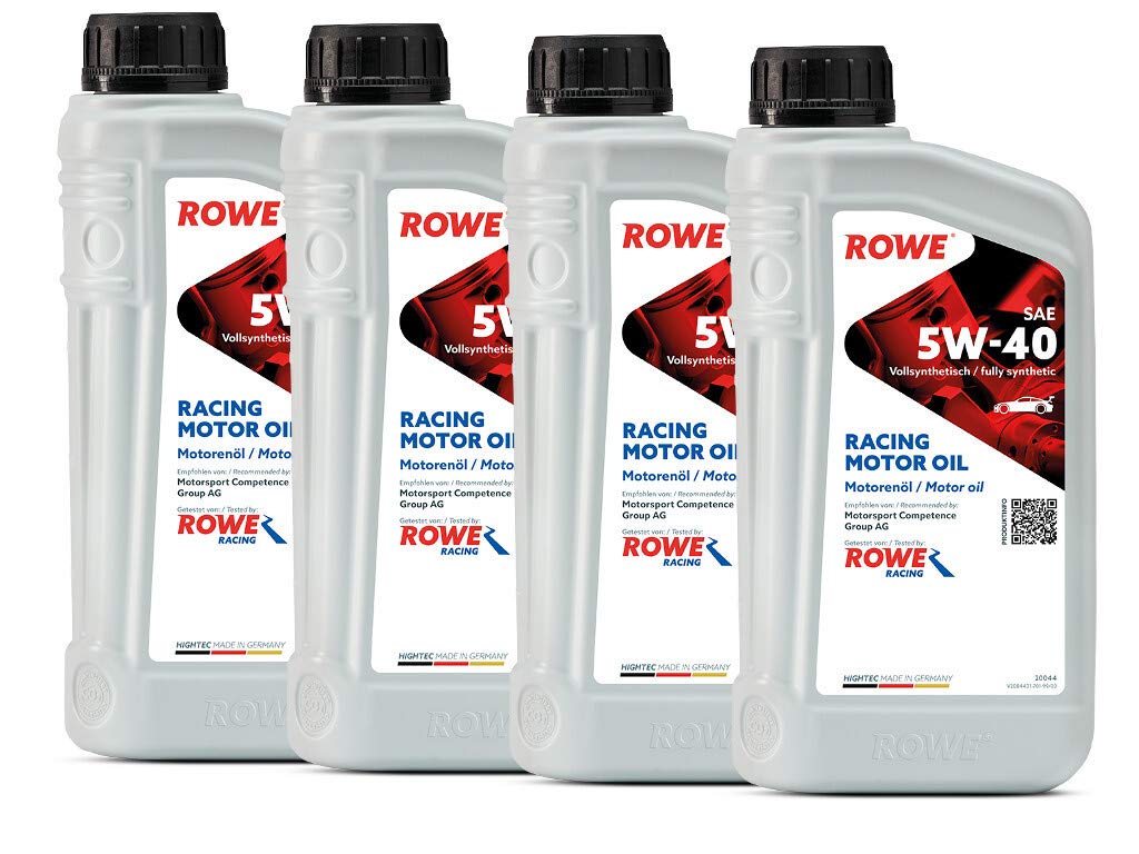 rowe-hightec-racing-motor-oil-sae-5w-40-4x1l-vollsynthetisch-mit-multi-ester-tec image 1