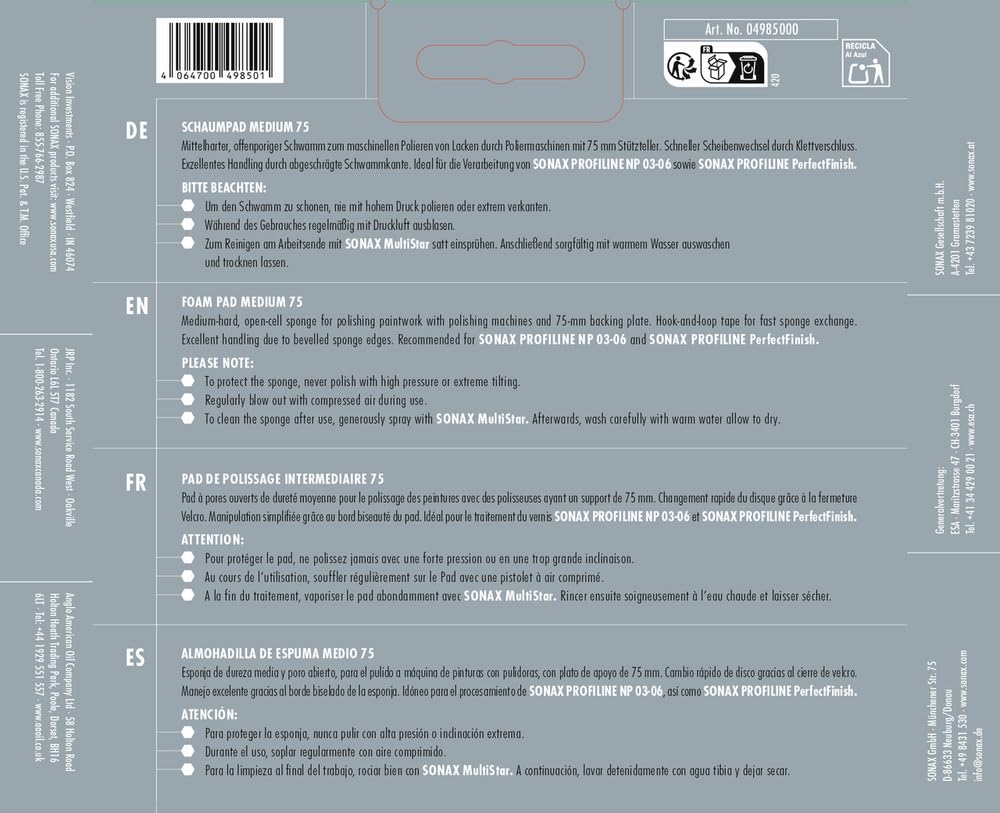 sonax-schaumpad-medium-75-polierpads-75-mm-4-st-ck image 2