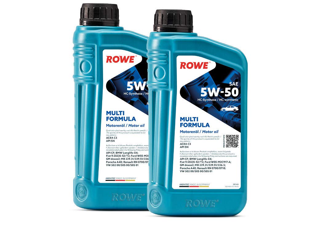 rowe-hightec-multi-formula-sae-5w-50-motor-l-2-liter-2x1l-20148 image 1
