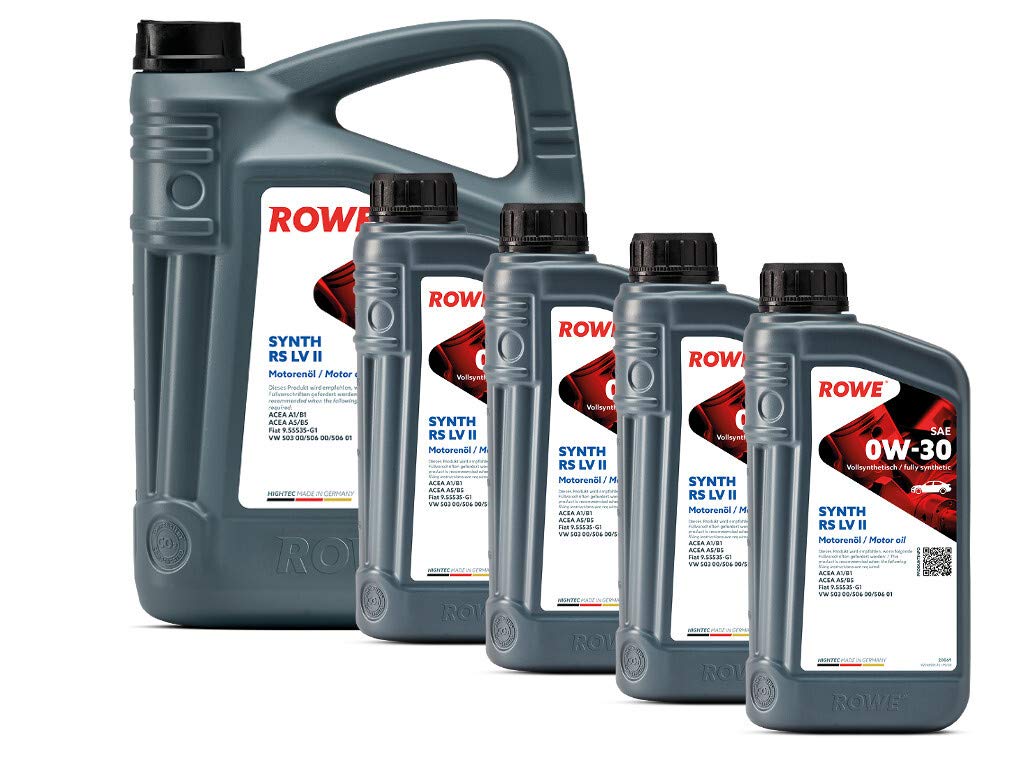 rowe-hightec-synth-rs-sae-0w-30-lv-ii-motor-l-9-liter-5-4-f-r-vw-longlife-made-i image 2